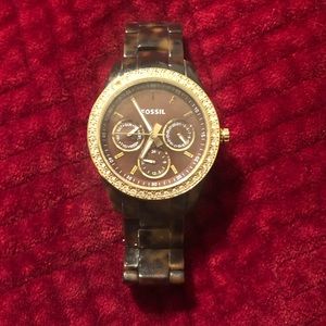Women’s tortoise shell watch